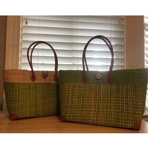 Small Raffia Beach Bag